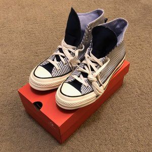 Converse Chuck 70 HI - Crafted Stripe (Washed Indigo)